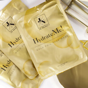 HydrateMe! Gold Foil Face Mask - Image 3