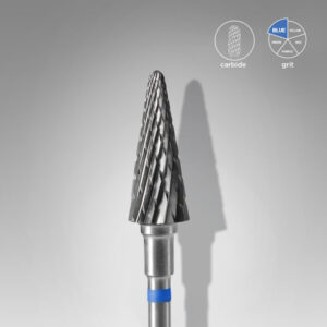 Carbide nail drill bit cone blue EXPERT head diameter 6 mm / working part 14 mm FT71B060/14